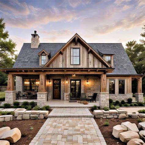 Rustic Farmhouse Exterior