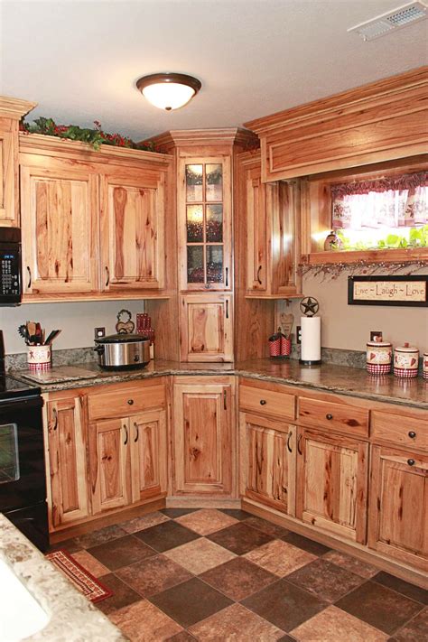 Haas Signature Collection Wood Species Rustic Hickory Finish Natural Door Style Fed