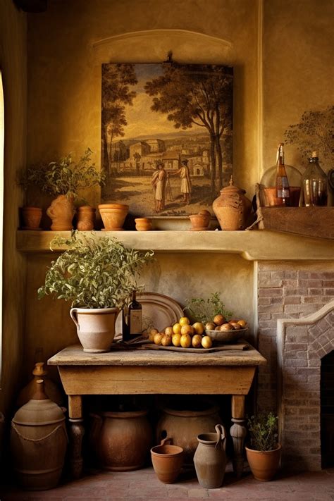 Rustic Italian Home Decor