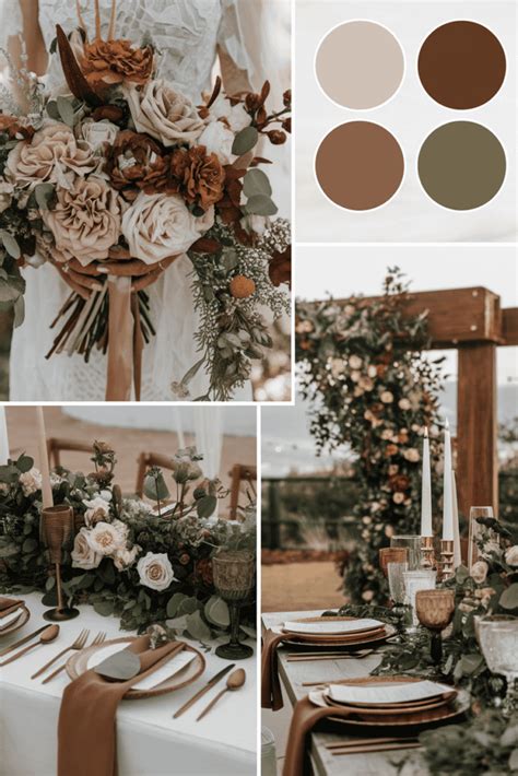 Rustic Romance: Earthy Tones