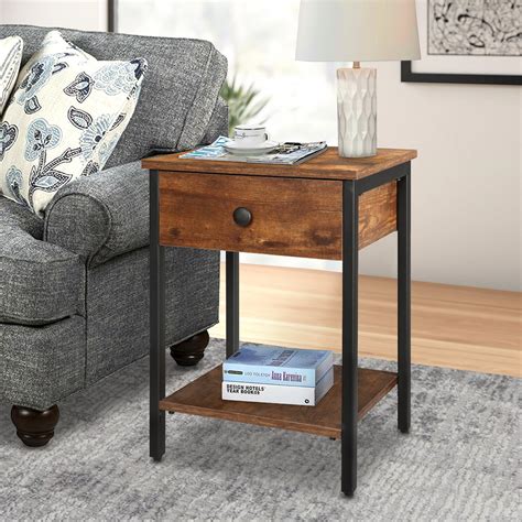 Rustic Side Tables For Bedroom