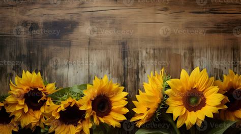 Rustic Sunflowers