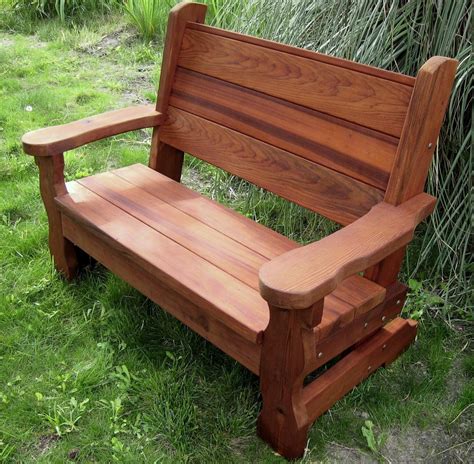 Rustic Wood Bench