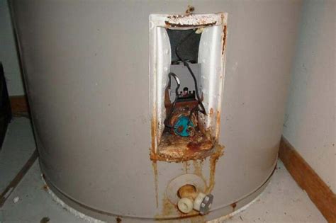 Rusty Water Heater