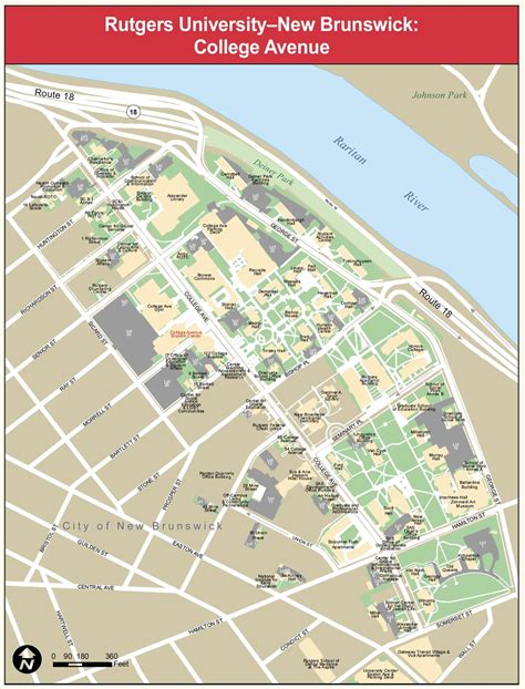 Maps Rutgers University Visitor Guide