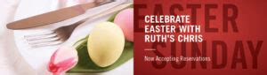 Ruth Chris Easter Menu