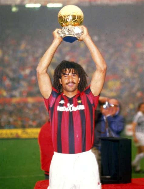 Ruud Gullit Ballon d'Or 1987 Winner