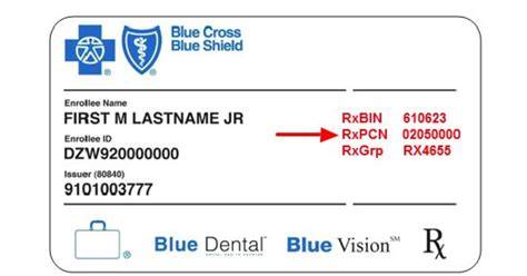 Rx Bin On Insurance Card