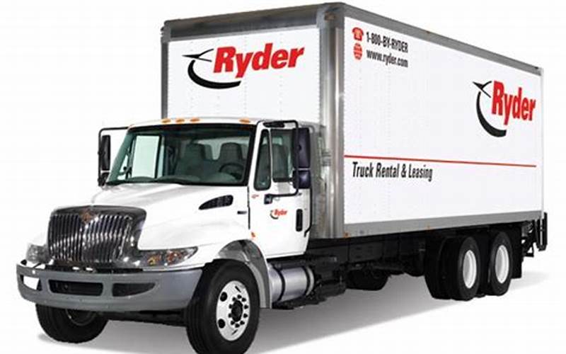 Ryder Moving Truck Insurance