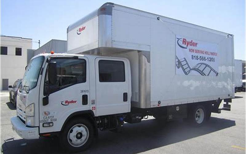 Ryder Moving Trucks Rental