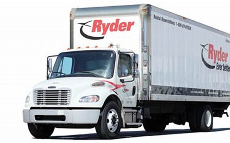 Ryder Straight Truck