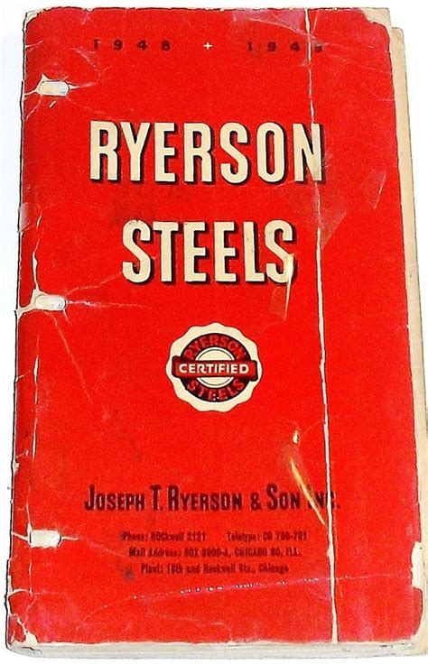 Ryerson Steel Catalog