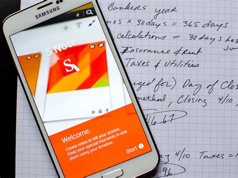 S Note App for Galaxy S5: The Ultimate Tool for Note-Taking and Organization