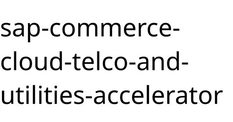 Telco Accelerator