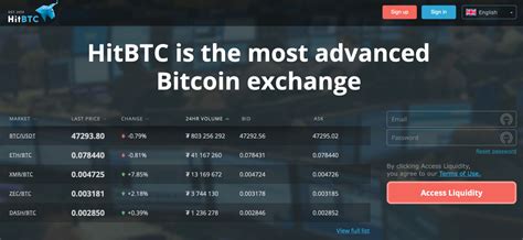 SATT HitBTC trading platform