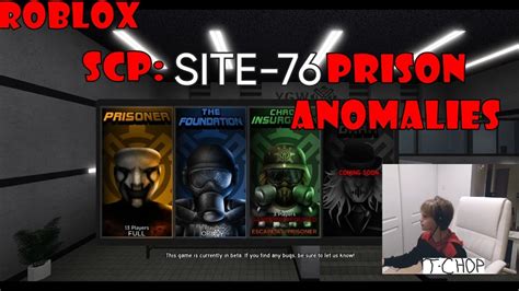 SCP: Site-76: Prison Anomalies - Roblox