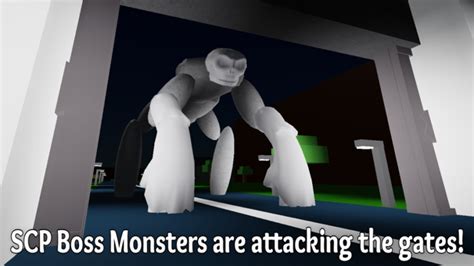 SCP Games and SCP Monsters - Roblox