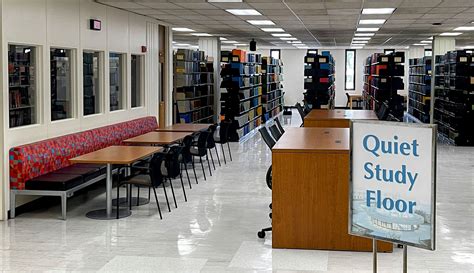 SDSU students studying in a library
