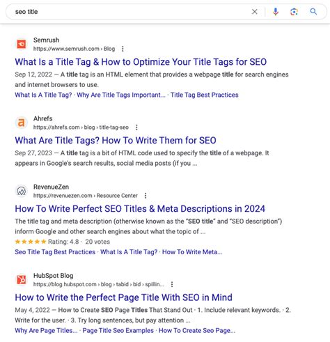 SEO Titles
