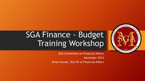 SGA Finance