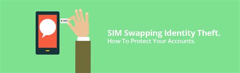 SIM-swapping and identity theft