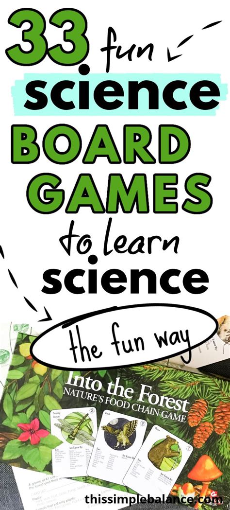 Simple Science Game For Kids Printable Science Board Games For Kids