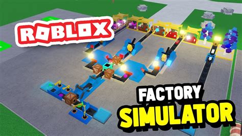 SIMULADOR DE FÁBRICA - Factory Simulator Roblox - YouTube