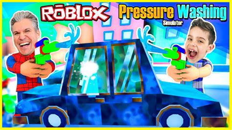 SIMULADOR DE LAVAR AS COISAS NO ROBLOX ! (Pressure 