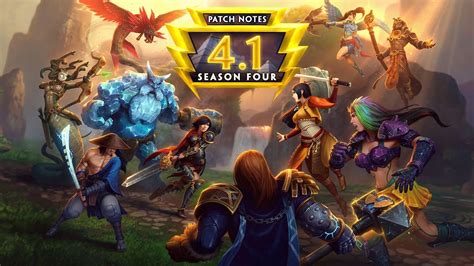 SMITE Season Four Patch 4.1