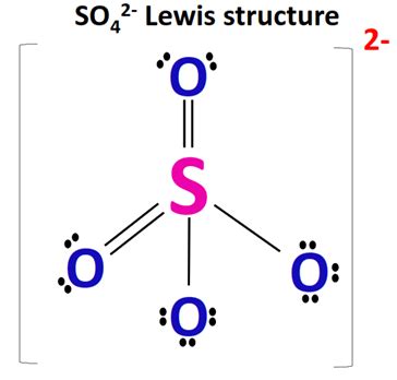 SO42 Lewis Structure