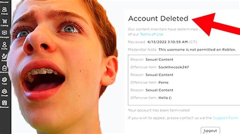 SOCKIE\'S ROBLOX ACCOUNT GOT DELETED by Roblox - Gaming 