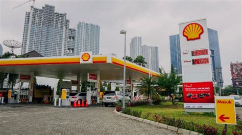 SPBU Shell - stasiun pengisian bahan bakar Shell di Indonesia