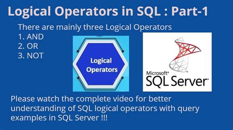 Logical Operators