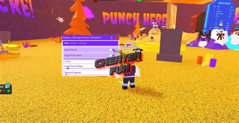STRONGEST PUNCH SIMULATOR Free Roblox Script - Auto 