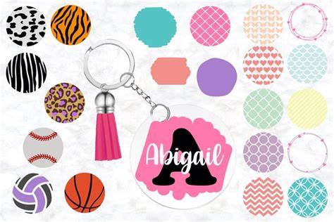 68+ SVG Cut Files Free Circle Keychain SVG, Sublimation Keychain Template. 182+ Free Round Keychain SVG Cut Files