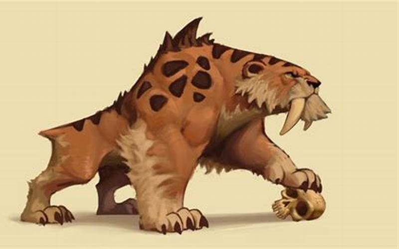 Saber Tooth Tiger 5E Habitat