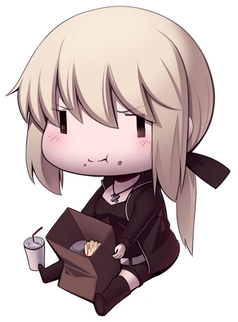 Adorable Saber Alter Chibi - Perfect Addition to Any Collection!