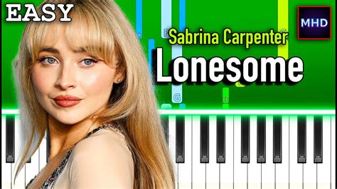 Sabrina Carpenter Lonesome