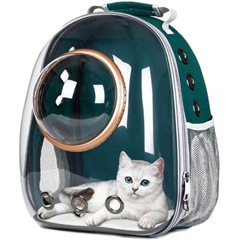 Très pratique et joli ce sac à dos bulle pour chat qui vous suivra partout