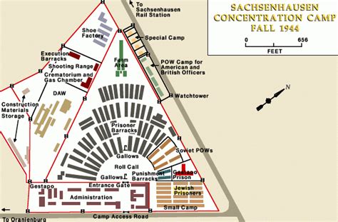 Sachsenhausen Camp Layout