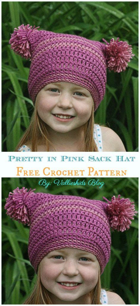 Sack Hat Crochet Pattern