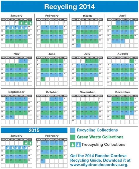 Sacramento Collection Calendar