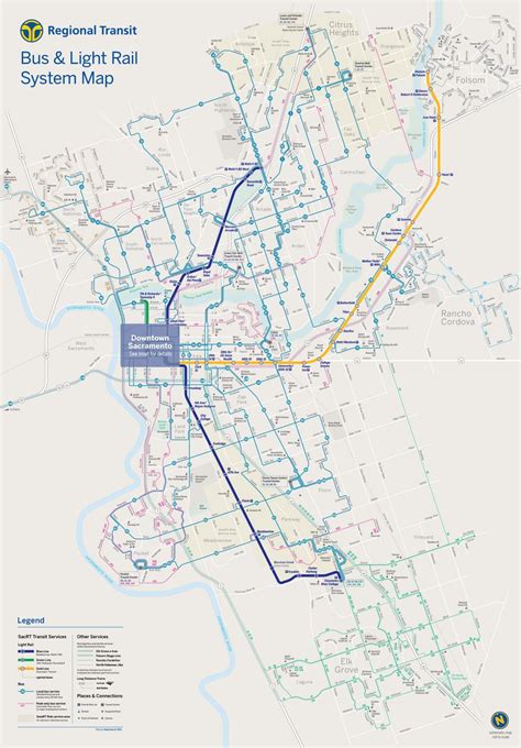 System Maps Sacramento Regional Transit