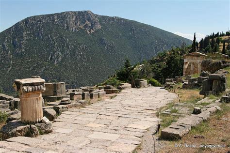 Sacred Way in Delphi