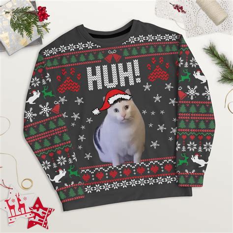 Sad Cat Meme Sweater