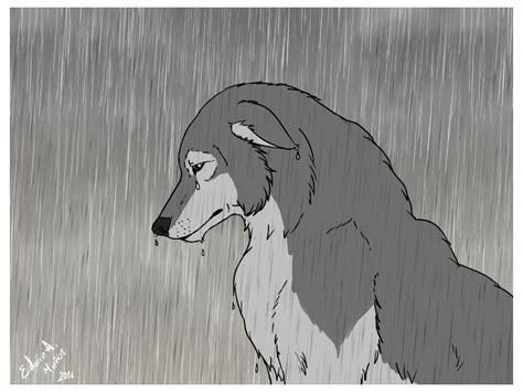 Unleashing Emotions: Discover the Heartbreaking Beauty of Sad Wolf Animation