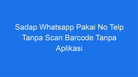 Sadap WhatsApp