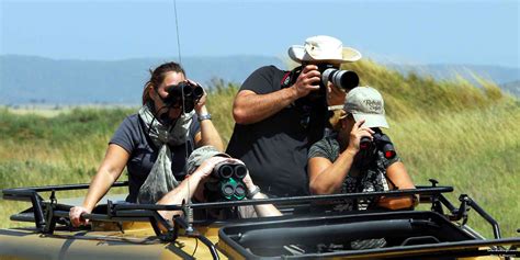 Enjoying the Safari Tour