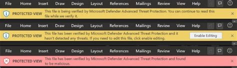 Safe Documents in Protected View