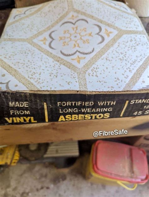 Safe Management of 8X8 Asbestos Tile